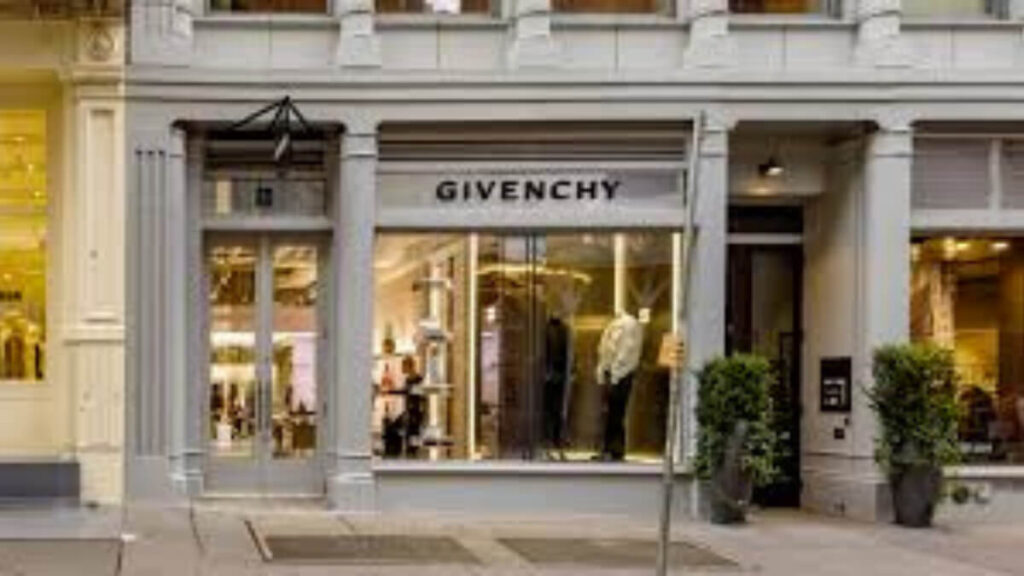 Givenchy luxury boutique