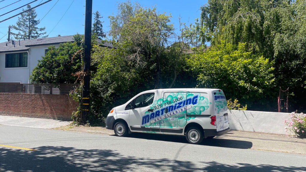 Wet cleaning pickup service